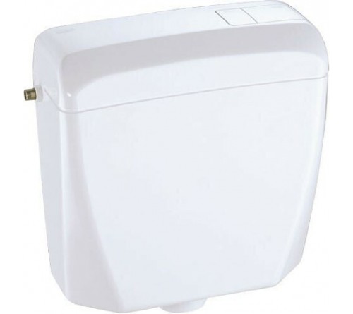 Καζανάκι Πλαστικό Επικαθήμενο Solea Λευκό Valsir 834001